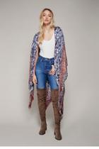 Free People Womens Santa Anna Kimono