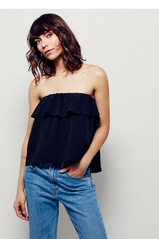 Intimately Womens Flounce Tube