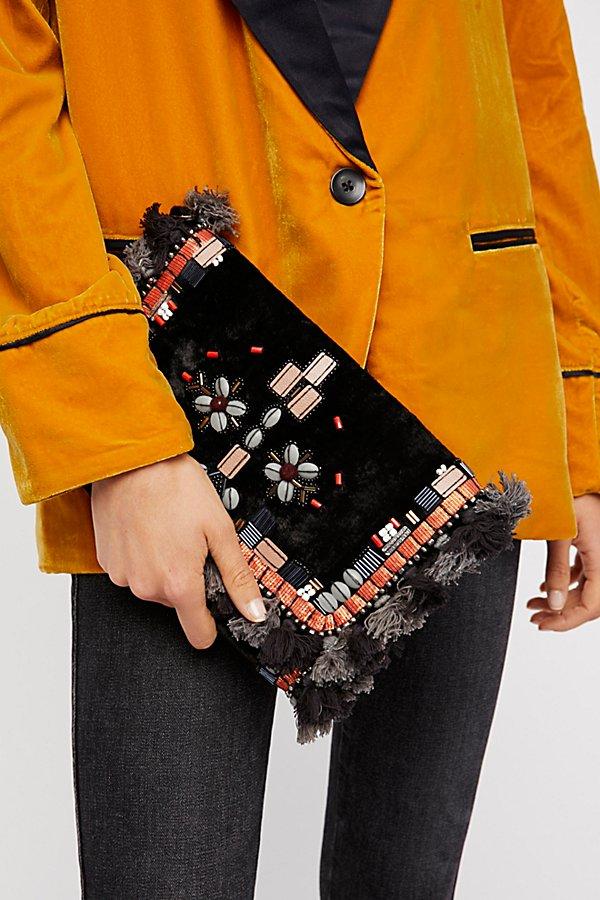 Stefania Embellished Clutch By Free People