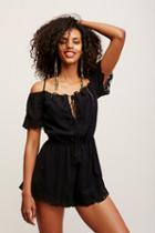 Free People Womens White Romance Romper