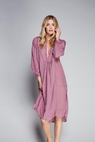 Cp Shades X Free People Womens Zach Shirt Dress
