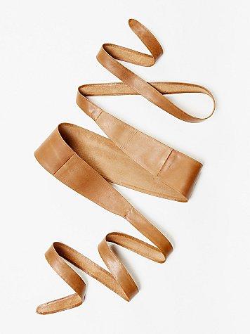 Leather Obi Belt By Ada Collection At Free People