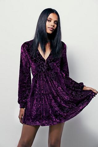Free People Womens All Night Long Mini Dress