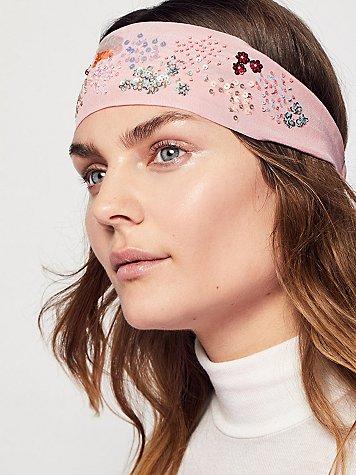 All That Sequin Headband By Joshipura For Free People