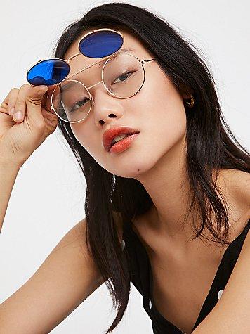 Double Take Flip-up Aviator By Replay Vintage Sunglasses