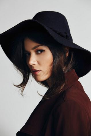 Free People Womens Extended Brim Clipperton