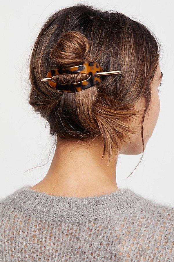 Oval Tort Hair Stick By Free People