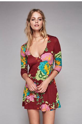 Novella Royale Womens Gardener Mini Dress