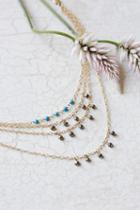 Ela Rae Womens Delicate Tiered Anklet