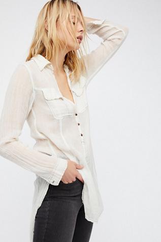 Fp One Womens Fp-1 Gauze Military Kurta