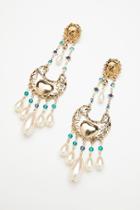 Mirabella Stone Drop Earrings By Free People