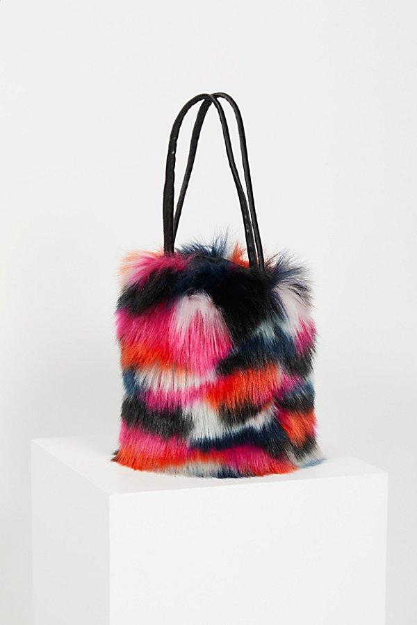 Talulah Faux Fur Bucket By Free People