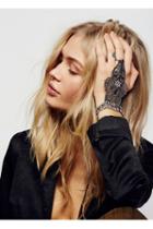 Free People Womens Dark N Stormy Lace Handpi