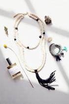 Jonsey Woods X Free People Womens Presley Mega Rosary Neck