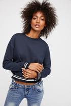 Contrast Band Pullover By Evidnt At Free People