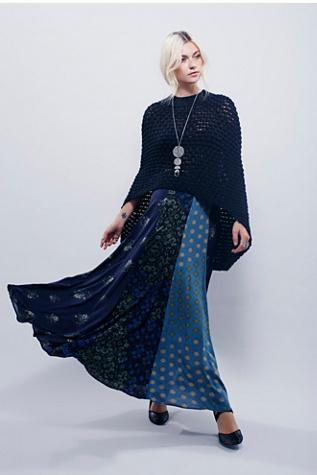 Free People Womens Amazing Technicolor Maxi