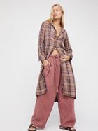 Doublecloth Plaid Maxi By Free People X Cp Shades