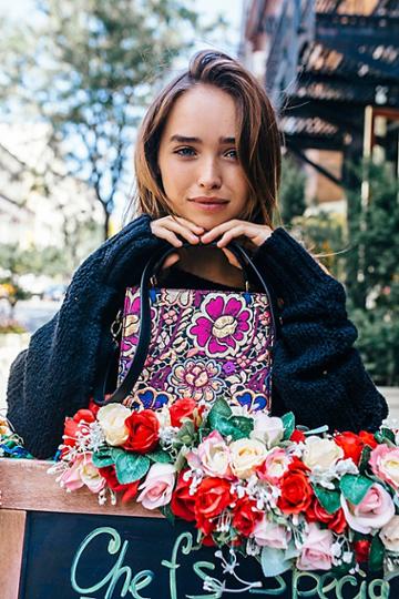 Grace Brocade Bag By Free People