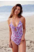 For Love And Lemons Womens Cannes One Piece