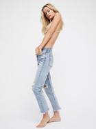 Wedgie Straight Destroyed Jeans By Levi's At Free People