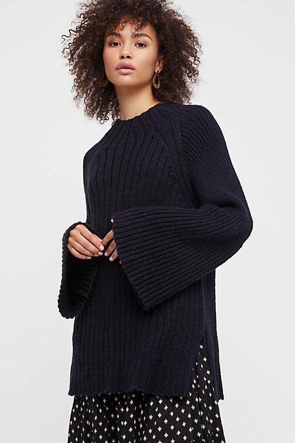 Begin Again Mock Neck Sweater By Free People