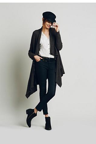 Free People Womens Jillian Seamed Skinny