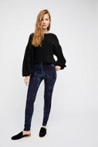 Lacey Snake Long & Lean Jeans By Free People