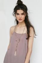 Free People Womens Double Layer Rosary