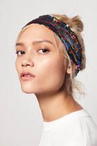 Free People Womens Mermaid Sequin Headband