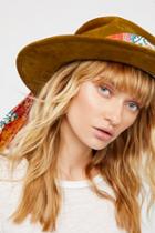 Astral Traveler Suede Hat By Fallen Broken Street At Free People