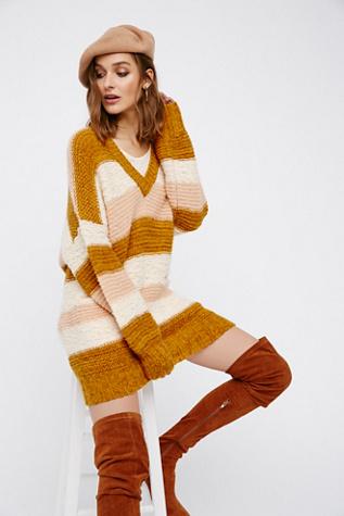 Free People Womens Babette Sweater Mini