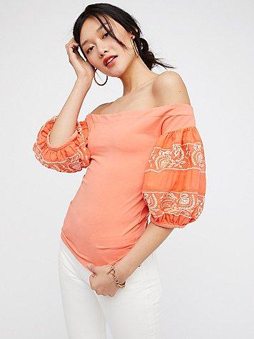 Rock With It Top By Free People