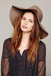 Selima Womens Mink Felt Hat