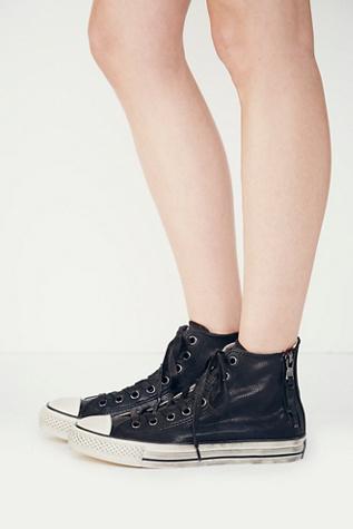 Converse X John Varvatos Womens John Varvatos Back Zip Hi Top Chucks