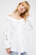 Cutest Thing Poplin By Free People