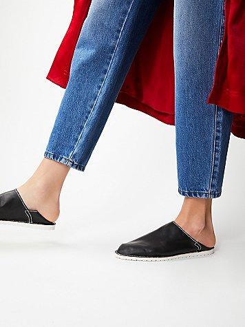 Fp Collection Weekdays Leather Flat