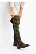 Fp Collection Womens Black Forest Over The Knee Boot