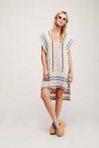 Free People Womens So Easy Striped Pullover