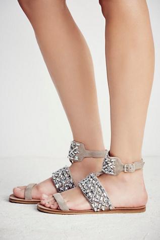 Jeffery Campbell Womens All That Sparkles Sandal