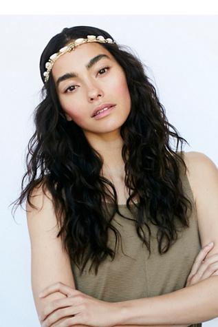 Free People Womens Cowrie Shell Headband