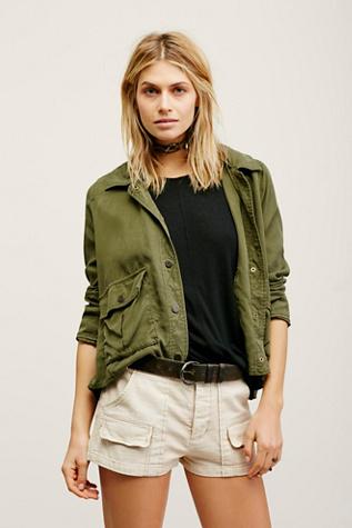 Free People Womens Modern Surplus Short
