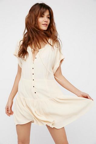 Free People Womens Tait Shirt Dress