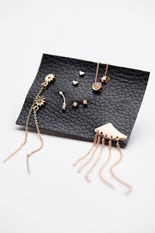 Free People Womens All In One Stud Set