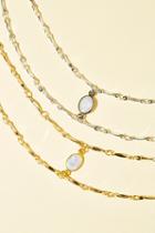 Amarilo Womens Opal Draped Deli. Choker