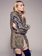 Golden Quills Military Parka By Free People