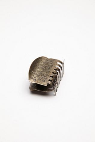 Free People Womens Mermaid Metal Hair Claw