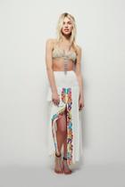 Jen S Pirate Booty Womens Tropicale Maxi Skirt