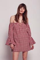 Capulet Womens Your Move Gingham Tunic