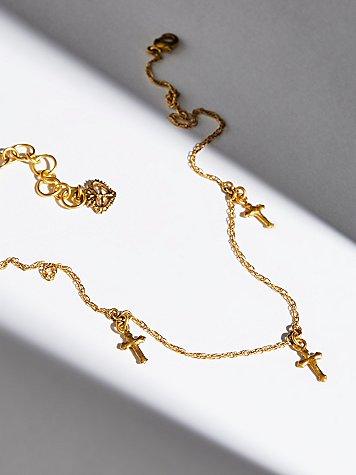 Santa Monica Cross Choker By Vsa Designs At Free People