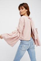 Free People Womens So Obvious Solid Poplin
